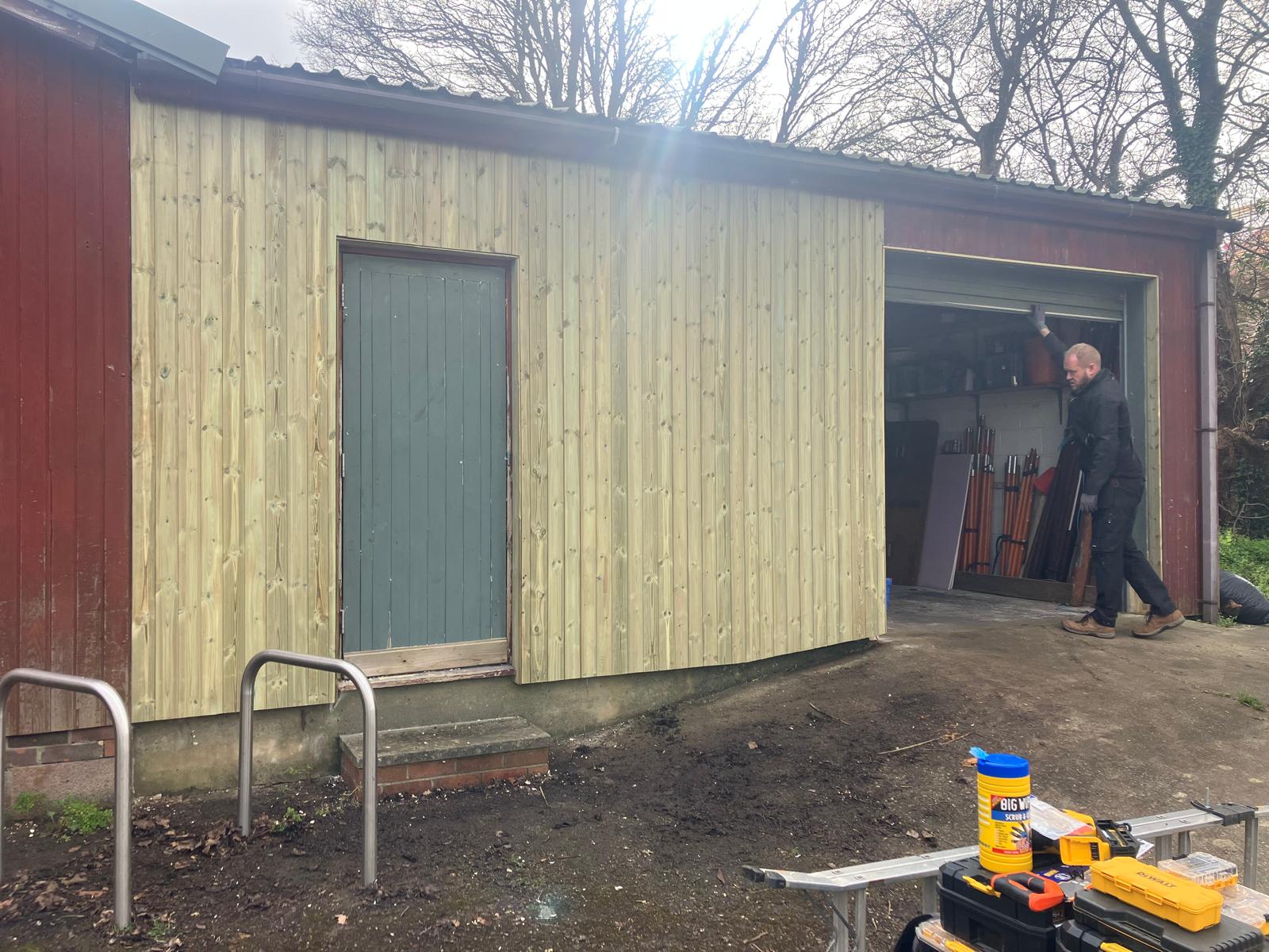 LW Services tradesperson at work